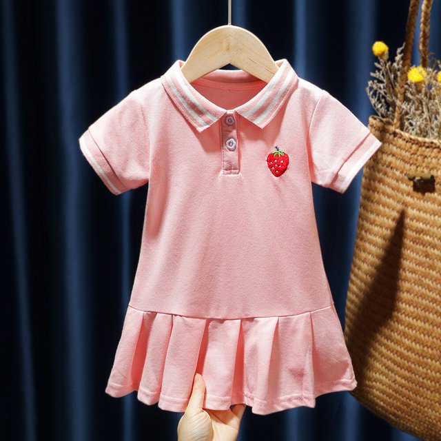 2023 nuevo vestido casual de verano para niña, ropa rosa, vestido de princesa coreano de lino y algodón, vestido de niña con flores zhangmengya unisex