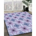 thumbnail image 3 of Ahgly Company Machine Washable Indoor Rectangle Transitional Light Purple Area Rugs, 8' x 10', 3 of 7