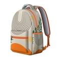 thumbnail image 2 of Chic Bohemian College Backpack - 17" Heavy Duty Oxford Fabric, Tribal Print Daypack, Roomy Water-Resistant Bag for Women & Men, 2 of 6