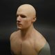 thumbnail image 1 of Máscara de látex para cubrir la cara de hombre disfraz masculino Cosplay carnaval Halloween accesorio de fiesta realista, 1 of 1