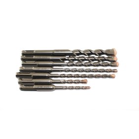 TEMO 7 pc Sds-Plus Rotary Hammer Drill Bit Set