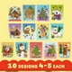 thumbnail image 2 of Libros para colorear JOYIN Christmas, paquete de 48 para niños con 10 fundas, 2 of 5