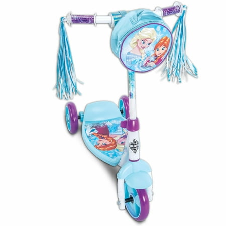 Disney Frozen Girls' 3-Wheel Preschool Scooter, by (Best Scooter For 3 Year Old)