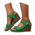 thumbnail image 3 of DAFEI Sandales Femmes Habillées à Plateforme Compensée Sandales Légères d'Été à Bride Sandales Décontractées de Vacances Augmenter la Hauteur Chaussures Rétro de Villégiature, 3 of 8
