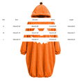 thumbnail image 3 of Ruyelune Red Adult Onesie Unisex 3D Hooded Jumpsuit, Zipper Closure, Side Pockets, Flannel Fabric, Soft and Cozy, Zipper Hip, Perfect for Theme Party S, 3 of 4