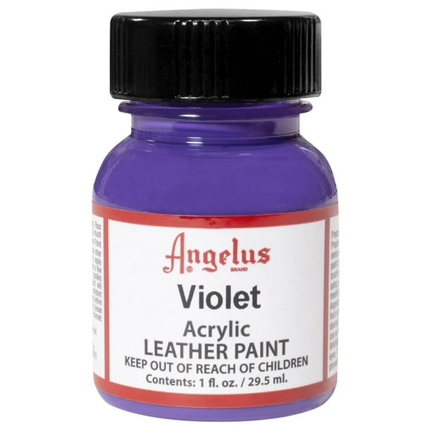 Pintura Para Cuero 29,5Ml ANGELUS violeta 29.5 Ml