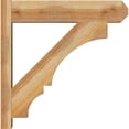 thumbnail image 3 of Ekena Millwork 6"W x 24"D x 24"H Balboa Rough Sawn Craftsman Outlooker, Western Red Cedar, 3 of 4
