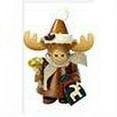 thumbnail image 2 of Alexander Taron 8" Natural Beige and Brown Christmas "Elk Wearing Santa Hat" Incense Burner, 2 of 2