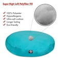 thumbnail image 2 of Majestic Pet | Solid Round Pet Bed For Dogs, Removable Cover, Teal, Small, 2 of 5