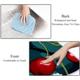 thumbnail image 4 of Cherry Canvas Beach Blanket Picnic Mat, Waterproof Outdoor Camping Rug for Sand Proof, with Carry Bag for Travel, Beach, Park - Blue Stripe Pattern - 200 Characters, 4 of 6