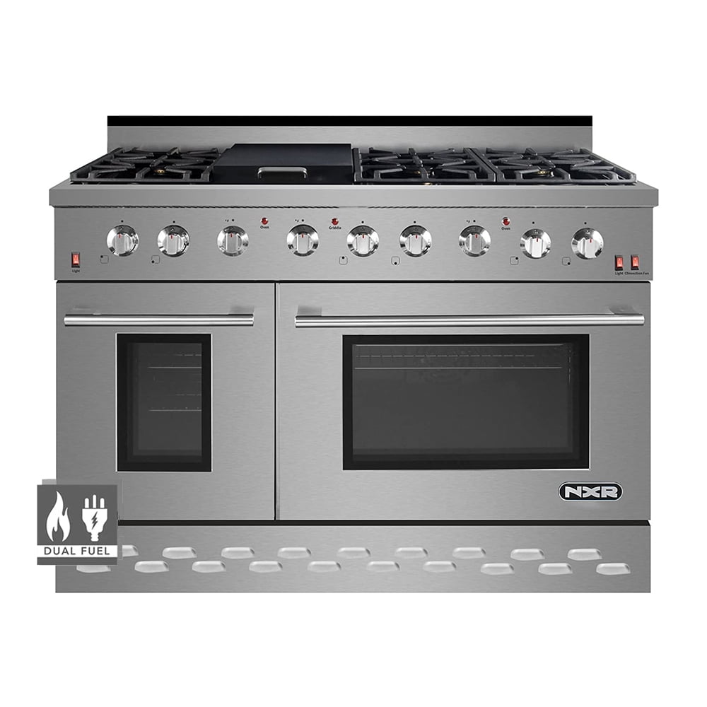 dual fuel oven and hob