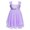 Lavender, variant on Aislor Girls Chiffon Sequins Ballet Dance Gymnastics Lyrical Dress Irregular Leotard Skirt Lavender 3XL