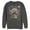 Charcoal Heather, variant on Men's Star Wars: The Mandalorian The Child Starry Night Sweatshirt Athletic Heather Small