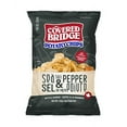 thumbnail image 1 of 170g Covered Bridge Cracked Pepper Potato Chips 12 Pack, 1 of 5
