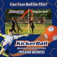 thumbnail image 7 of KickerBall  Swerve Sports Soccer Ball, Orange, 7 of 7
