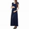 J21439 2024 Fashion Pregnant Women's Long Dress Super Soft