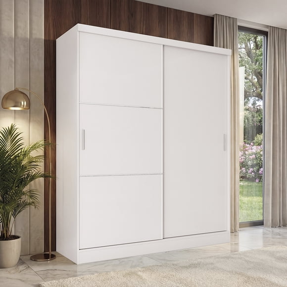 Closet Individual Ropero Kappesberg 2 Puertas Blanco