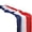 A-2A, variant on karymi Patriotic Flag Table Runner for 4th of July 12x8 Inch Red White Blue Patchwork Foldable Desk Flag for Independence Day Office Mantle Shelf Centerpiece Decor Apartment Decor