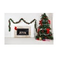 thumbnail image 2 of Treasure Co Trio Red Plush 20 in Christmas Stocking (Monogrammed Letter) White Cuff Holiday Fireplace Hanging (Red), 2 of 2