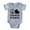 Heather Gray, variant on CafePress - FIN Peace Love Springer Spaniel Baby Football Body - Cute Infant Baby Football Bodysuit