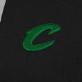 thumbnail image 4 of Men's Antigua Black Cleveland Cavaliers St. Patrick's Day Victory Raglan Pullover Hoodie, 4 of 4