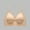 Beige, variant on Women's Solid Color Lifting Gathering Folding Sagging Bra Lingerie For Women Daily Bra