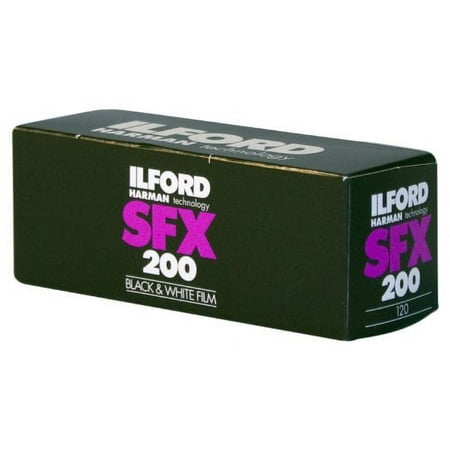 UPC: 0019498901027 | Ilford SFX 200 (Infrared) Medium Speed Black and White Camera Film with Extended Red Sensitivity
