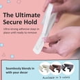 thumbnail image 4 of Bébé Earth Baby Proofing Edge and Corner Guard Protector Set for Back to School, 16 Feet Edges & 4 Foam Corners, Furniture and Table Child Baby Proof Bumpers, Pre-Taped Corner Cushions - Coffee Brown, 4 of 9