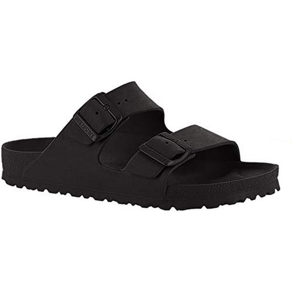 Birkenstock Unisex Arizona Essentials EVA Black Sandals - 44 M EU/13-13.5 B(M) US Women/11-11.5 D(M) US Men