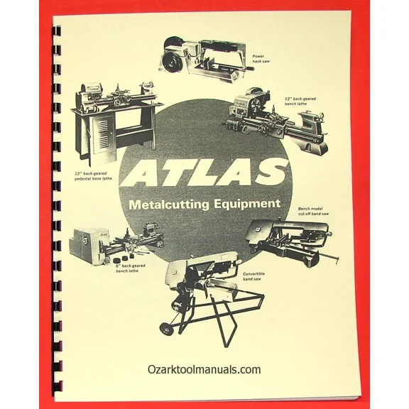 Atlas Metalcutting Equipment Lathe, Band, Saw Catalog 0040
