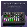 thumbnail image 5 of Multifunctional Tuning Sound Card Microphone Mixer Kit Audio Recording Mixer Audio Mixing Console Amplifier for Phone PC, 5 of 7