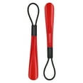thumbnail image 6 of Unique Bargains 1 Pc Sling Short Handle Hangable Shoe Horn for Shoe 11.81"x1.5" Red Black, 6 of 6