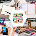 thumbnail image 6 of FORMRS 1-Subject Spiral Notebook 8" x 5" College Ruled 60 Refillable Sheet A5 Hard Cover, 2 Pack, Colorful Checkered Pattern, 6 of 7