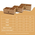 thumbnail image 2 of Organizador de maquillaje GOBAM Bamboo con cajón para baño y tocador, 2 of 8