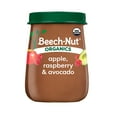 thumbnail image 3 of (3 pack) Beech-Nut Organics Stage 2 Organic Baby Food, Apple Raspberries & Avocado, 4oz Jar, 3 of 10