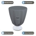 thumbnail image 2 of Covers & all Round Bird Bath Cover, Feeder Bowl Well cover for Winter with Elastic, 12 Oz Waterproof UV & Weather Resistant for Outside Garden Backyard Basin Fountain (32"Diameter x 24"H, Grey), 2 of 7