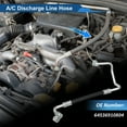 thumbnail image 2 of Manguera de Refrigerante de A/C para BMW 525i 2004-2005 Línea de Manguera de Presión de Aire Acondicionado No. 64536910804 Caucho Hierro, 2 of 6