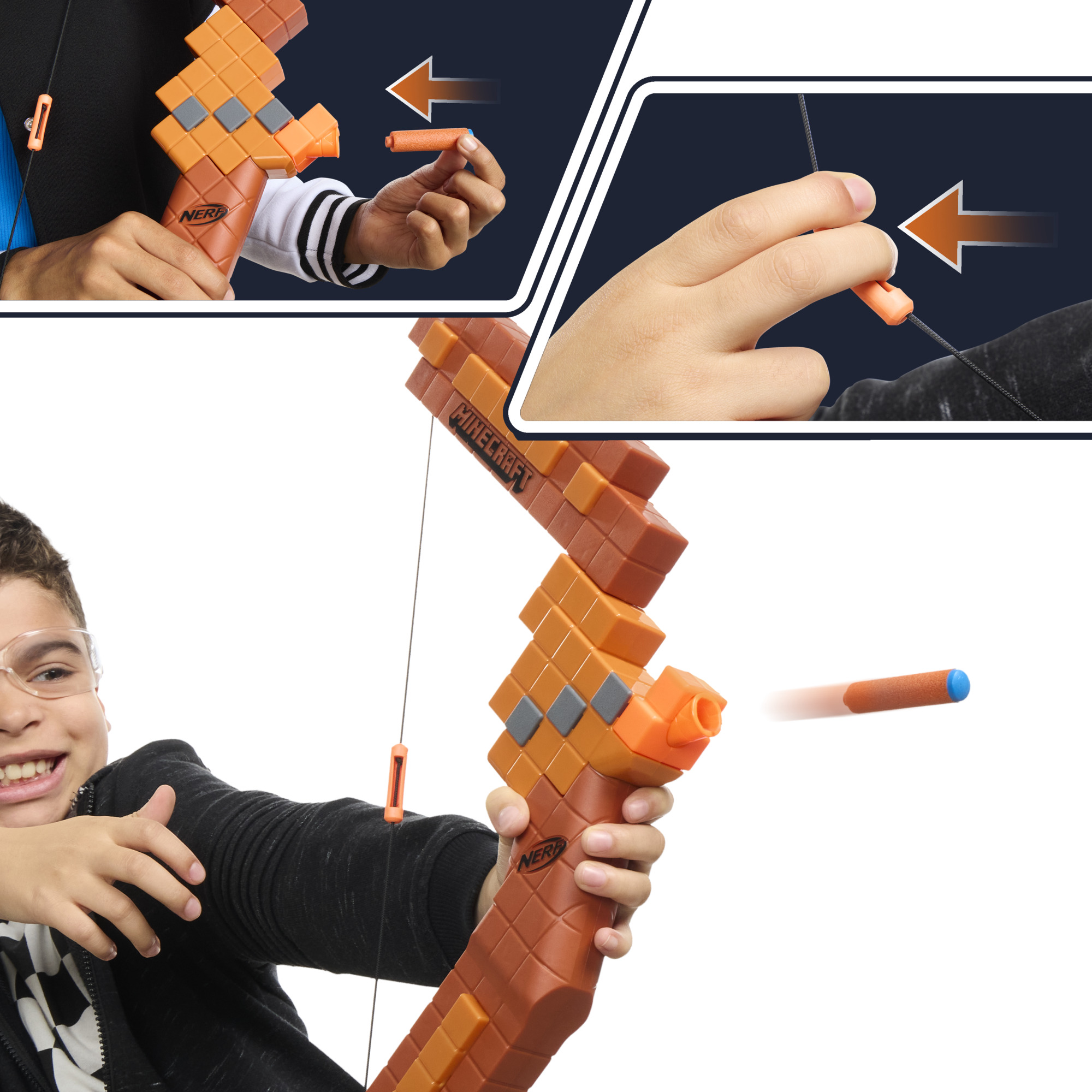 Nerf Minecraft Bow Dart Blaster with 8 Darts photo 7