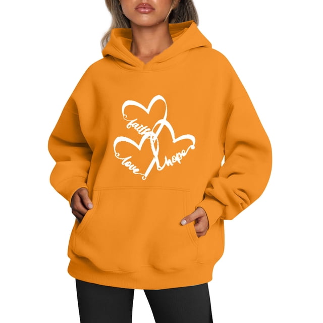 FcBaudy Hauts pour Femmes, Blouse à Manches Longues avec Capuche, Chemises pour Femmes Mode Femmes Confortable Décontracté Imprimé Poche Blouse à Manches Longues Chandails en Molleton Blouse Femmes