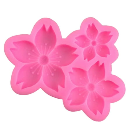 

TIERPOP 3D Flower Silicone Molds Fondant Craft Cake Candy Chocolate Sugarcraft Ice Pastry Baking Tool Mould Soap Mold Cake Decor