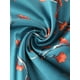 thumbnail image 5 of Conjunto de Lounge de Satén para Mujeres INSPIRE CHIC, Camiseta Sin Mangas, Ropa de Noche, Pijamas, Talla XS, Floral en Azul Marino y Rojo, 5 of 6
