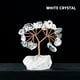 thumbnail image 3 of Árbol del Dinero de Cristal de Cuarzo Transparente • Cristales Naturales de Curación • Árbol de Riqueza y Prosperidad • Decoración del hogar hecha a mano • Altura de 5,5-7 cm, 3 of 6