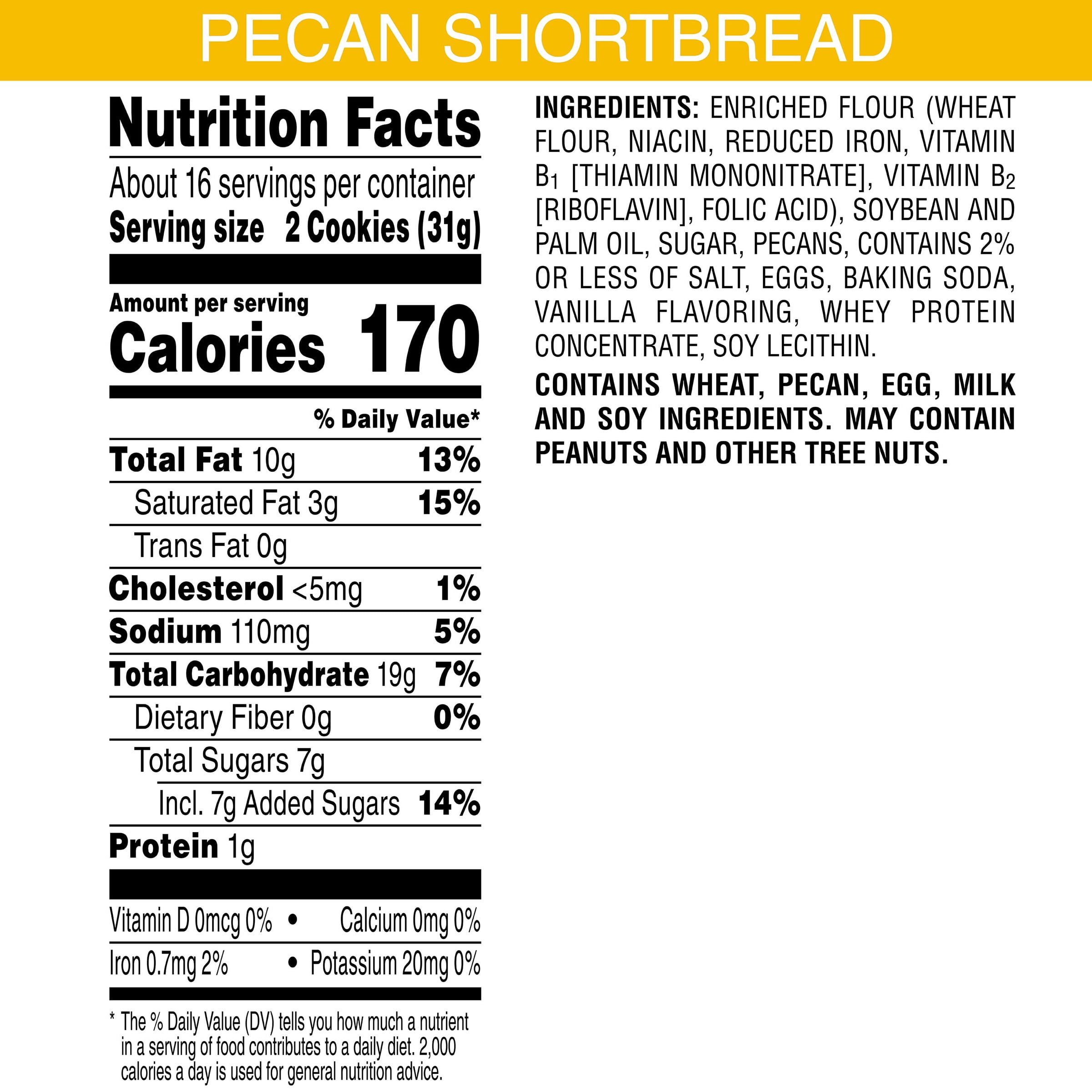 Keebler Sandies Classic Shortbread Cookies 11.2 oz