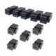 thumbnail image 1 of Paquete de 5 conectores Jack USB 3.0 Yotijar con conector USB C tipo de Salida de Placa de pared negro, 1 of 10