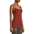 thumbnail image 3 of No Boundaries Scoop Neck Spaghetti Straps Ribbed Cami (Juniors) 1 Pack, 3 of 6