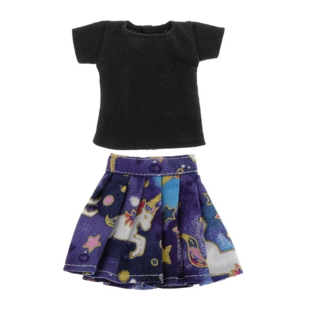 1/6 camiseta Rock accesorios de muñeca ropa para acción de estilo 1