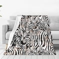 thumbnail image 1 of Balery Leopard And Zebra Manta de Felpa Suave y Acogedora – Cobija de Franela Aterciopelada para Cama, Lavable y Cálida para Sofá, Mascotas, Transpirable-60"x50", 1 of 7