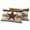 Brown Beige, variant on Happy Groundhog Day Outdoor Pillow Covers 24"x24" Set of 2,Waterproof Throw Pillow Covers for Patio Furniture,February Spring Party Cute Animals Decorative Cushion Pillowcases for Garden Couch Sofa