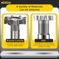 thumbnail image 2 of T Slot Milling Cutter HSS High Speed Steel Brazing Carbide Groove End Mill CNC Tool Machining Steel Metal Aluminum Diameter 8~80 FWZ, 2 of 7