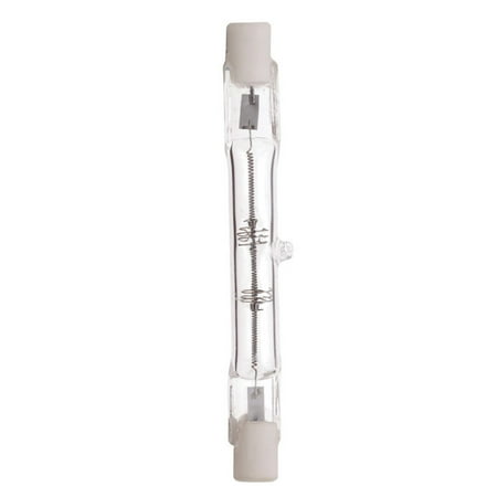 R7s Base General Light Bulb - Satco S3146 100W 120V R7s Double Ended halogen light bulb